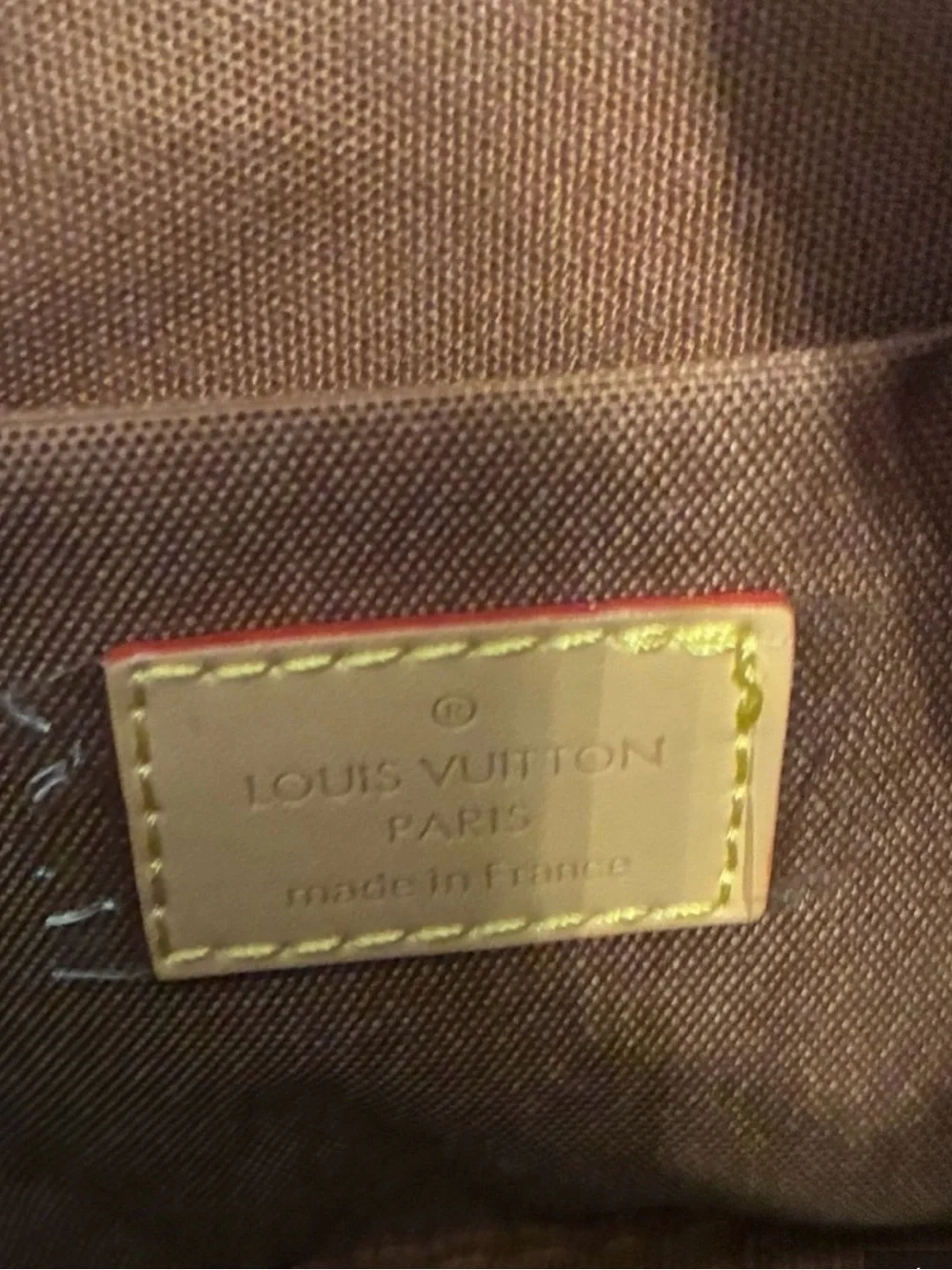 Louis Vuitton Brown
Monogram Multi-Pochette with Green Strap and Gold
Chain - Picture 5 of 8